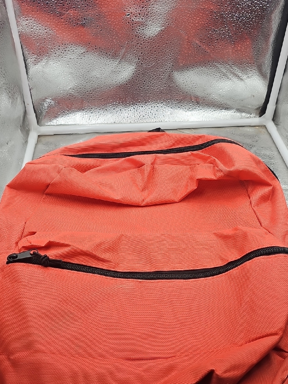 C1 Kids BlackAnd Coral 17 Inch Moda WEST Backpack.